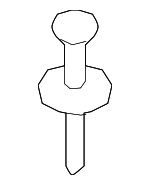 281712H000 - Engine: Air Cleaner Assembly Bolt for Kia Image
