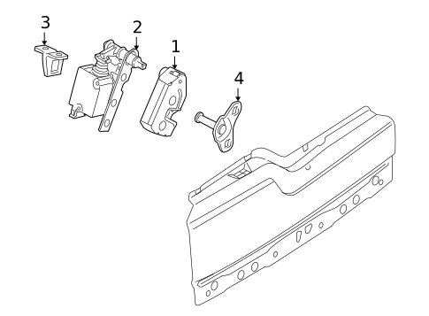 Tailgate for 2006 Land Rover LR3 #0