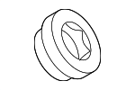 33117525064 - Suspension: Differential Cover Drain Plug for BMW Image