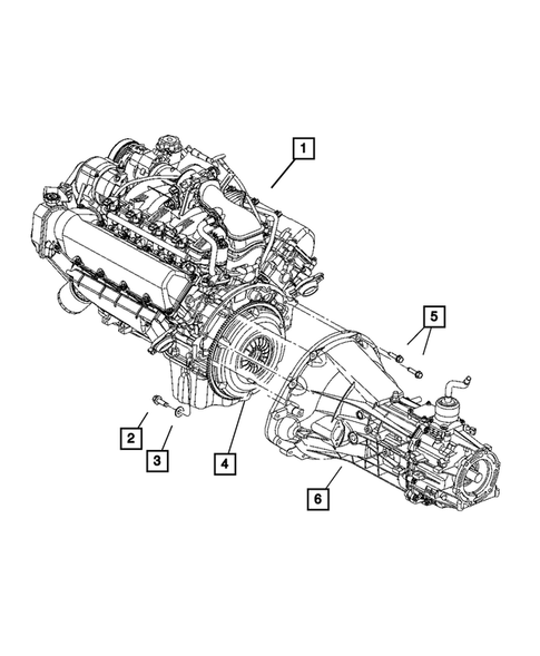 Transmission Assembly for 2006 Dodge Dakota #0