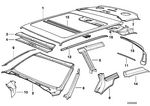 41231963142 - Bodywork: Roof Bow for BMW Image
