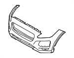 J9C14099LML - : Bumper Cover for Jaguar Image