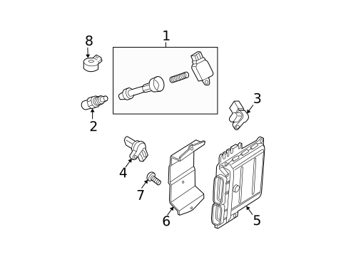 Powertrain Control for 2005 Nissan Pathfinder #0