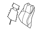 7107310C00C4 - Body: Seat Back Cover for Toyota: C-HR Image