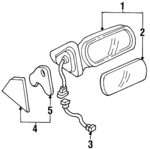 K24069112A - : Inner Cover Gasket for Kia: Sephia Image