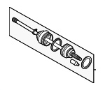 28091AC050 - Suspension: Outer Joint Assembly for Subaru: Forester, Impreza, Legacy Image