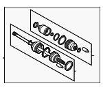 28021AC171 - Suspension: Axle Assembly for Subaru: Forester, Impreza, Legacy Image