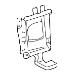 65128352488 - Body: CD Player Bracket for BMW: 740i, 740iL, 750iL Image