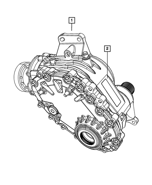 Transfer Case Assembly for 2008 Chrysler Pacifica #0