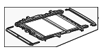 6320360140 - Body: Sunroof Frame for Lexus: GX550 Image