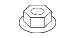 90371TBAA00 - Engine: Trans Mount Nut for Honda Image