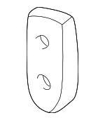 XW4Z19A672AA - HVAC: Evaporator Core Seal for FORD Image