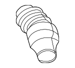 15155711 - Steering: Lower Seal for Buick: Rainier | Chevrolet: Trailblazer, Trailblazer EXT | GMC: Envoy, Envoy XL, Envoy XUV | Oldsmobile: Bravada Image