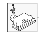 17705F0220 - Engine: Upper Cover for Toyota Image