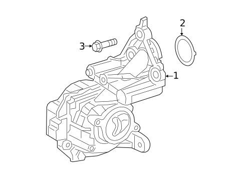 Water Pump for 2022 Lexus UX200 #0