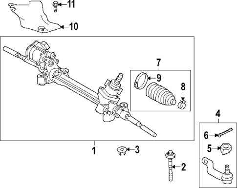 Steering Gear & Linkage for 2025 Lexus TX500h #2