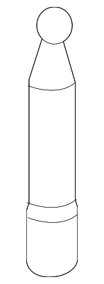 6510684AA - Engine: Engine Cover Stud for Mopar Image