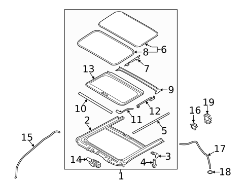 Sunroof for 2015 Hyundai Accent #0