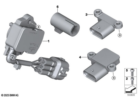 Electrical Mounted Parts for 2026 BMW-Motorrad F 450 GS #0