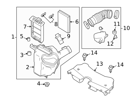 Filters for 2011 INFINITI FX35 #0