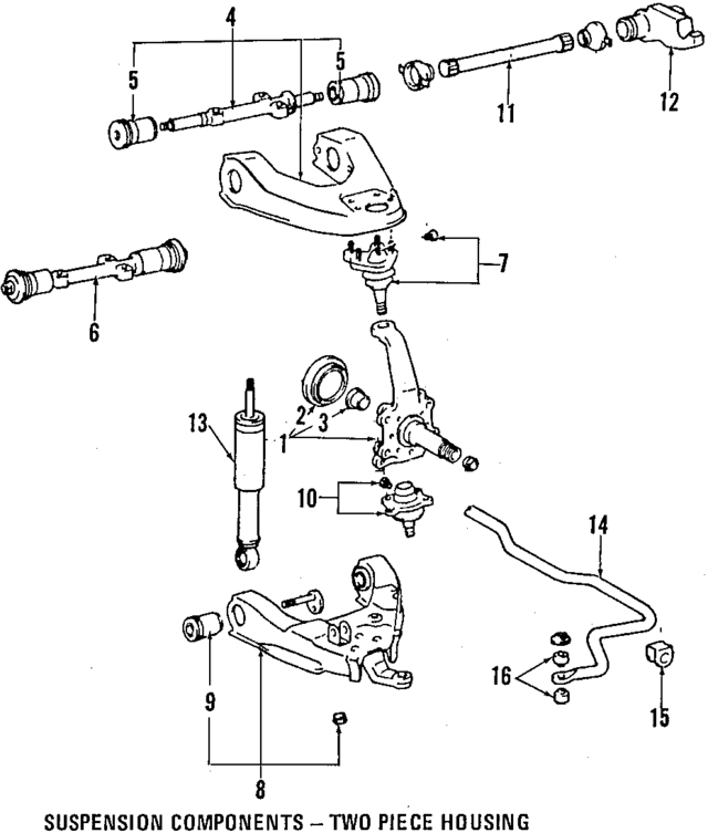 4851180011 - : Shock Absorber for Toyota Image