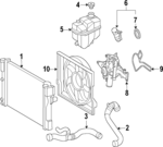 2115002193 - : Fan Assembly for Mercedes-Benz Image