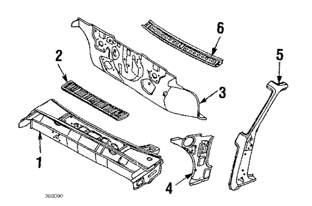 6600002A10 - : Top Panel for Nissan Image