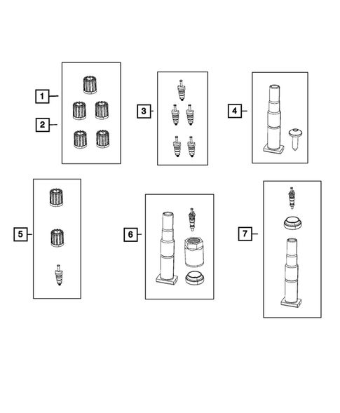 Tire Monitoring System for 2015 Jeep Grand Cherokee #0