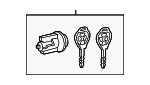 6905735240 - : Ignition Lock Cylinder for Scion: tC | Toyota: 4Runner, RAV4, Yaris Image