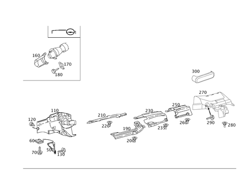 Screening Plates for 1999 Mercedes-Benz C 230 #0