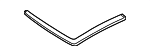 99656245501 - Body: Front Glass Seal for Porsche Image