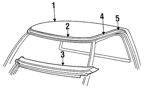 Roof for 1987 Dodge W350 #2