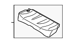 88300ZW80A - Body: Seat Cushion for Nissan: Versa Image