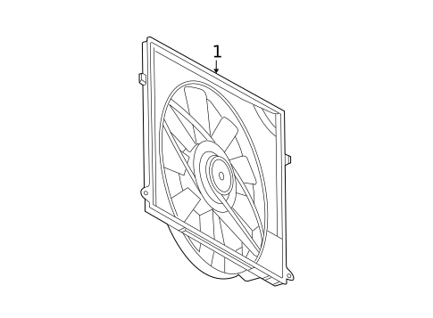 Fan for 2006 Mercedes-Benz S350 #0