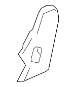 84077817 - Body: Outer Finish Panel for Buick: Enclave | Chevrolet: Traverse, Traverse Limited Image