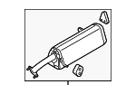 287002K330 - Exhaust: Muffler for Kia: Soul Image