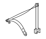 2078654857F03 - Electrical: Retractor Assembly for Mercedes-Benz Image