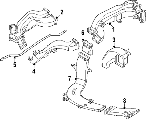Ducts for 2025 BMW X3 #0