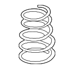 48231AA060 - Suspension: Spring for Toyota: Camry Image
