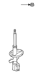 4853080142 - Suspension: Strut for Toyota: Camry, Solara Image