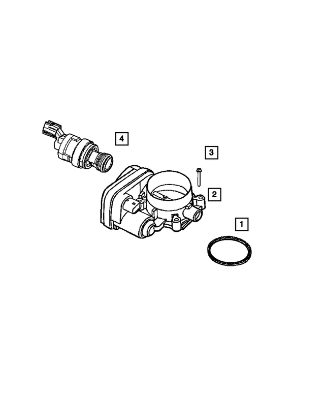 5017478AA - Fuel: Throttle Body Gasket for Mopar Image