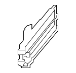 50825SL0109P - Body: Gusset for Subaru Image
