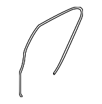 831102F00087 - : Surround Weather-Strip for Kia: Spectra Image