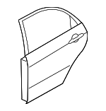 770042F010 - Body: Door Shell for Kia Image