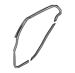 831302F000 - Body: Door Weather-strip for Kia Image