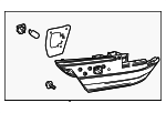 81580AQ010 - : Backup Lamp Assembly for Toyota Image