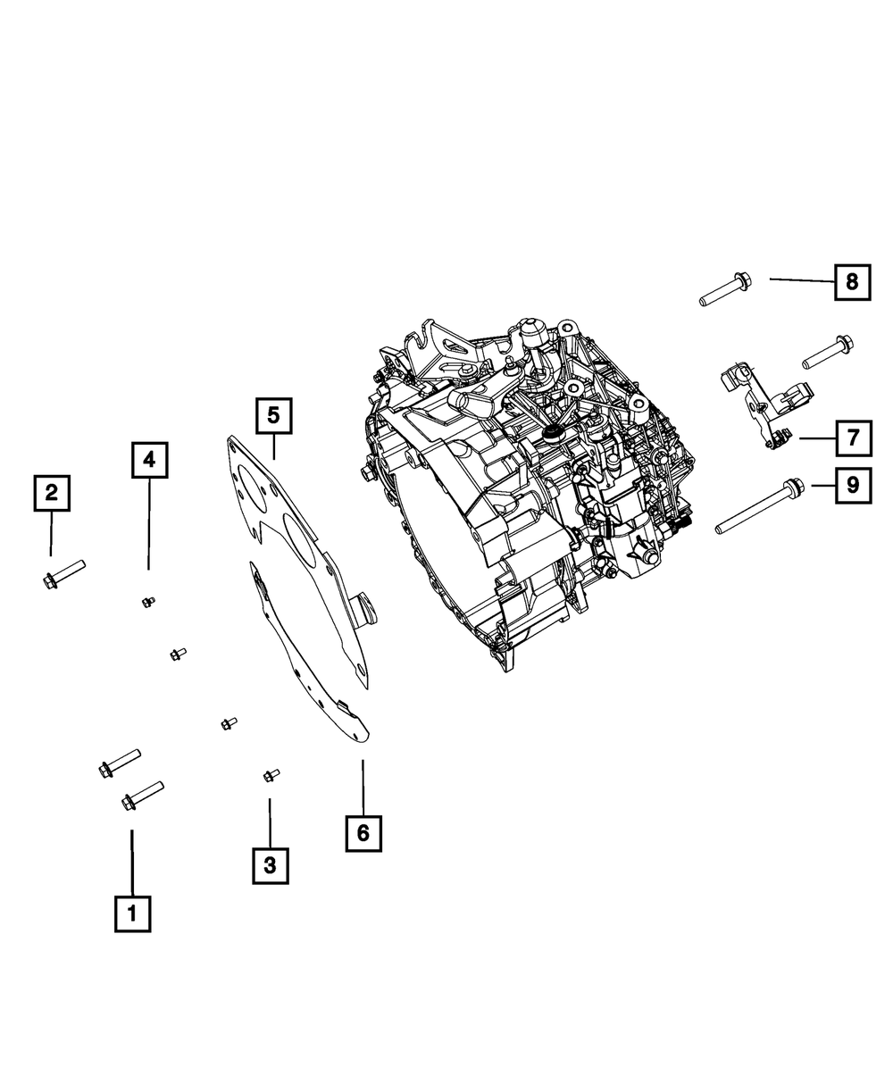 Trans-Axle Dust Cover - Mopar (4627849AA)