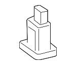 91505TY4A40 - Body: Splash Shield Retainer for Acura Image