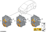 61445A34280 - : Control Unit, Kle Convenience Charging for BMW Image