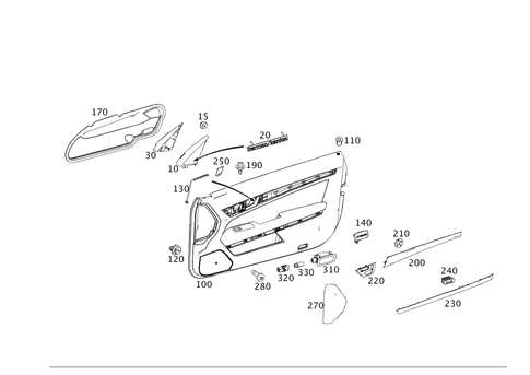 Door Paneling for 2012 Mercedes-Benz E550 #0